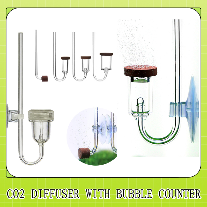 Co2 Diffuser Planted - MINI Diffuseur de CO2 avec Compteur