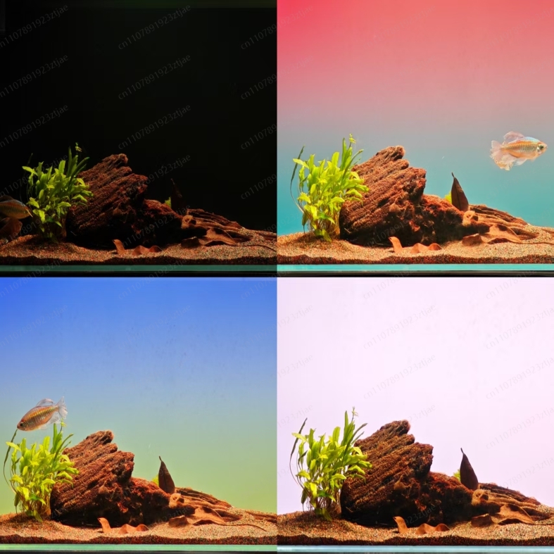 Aquarium Led Light - Panneau lumineux d'arrière-plan d'aquarium en acrylique