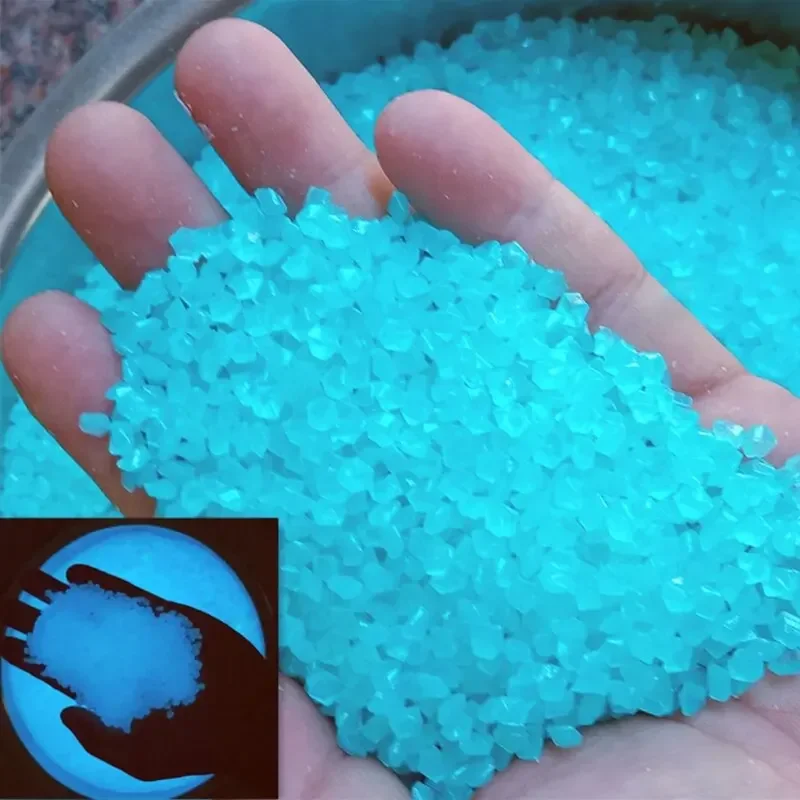 Aquarium Fish Glow In The Dark - 1000 pièces 3-5mm sable lumineux lueur