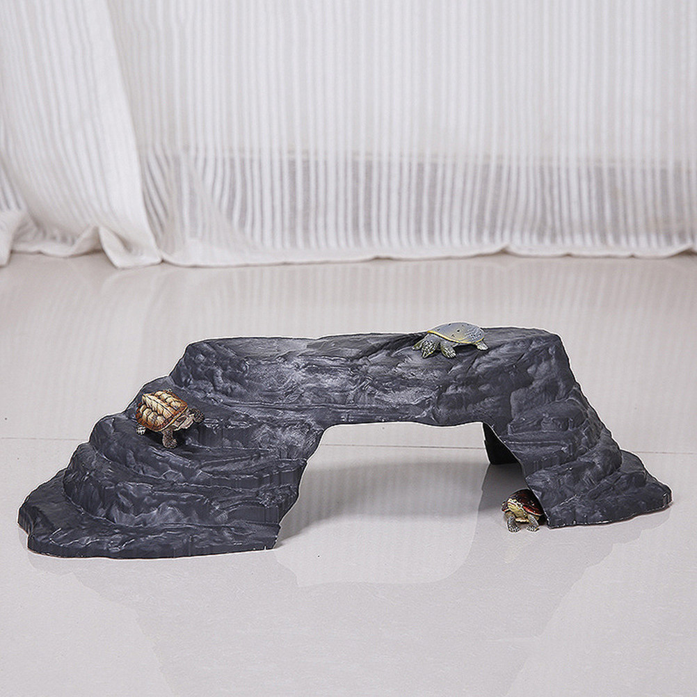 Aquarium Fish Bridge - Grande plateforme de repos en imitation