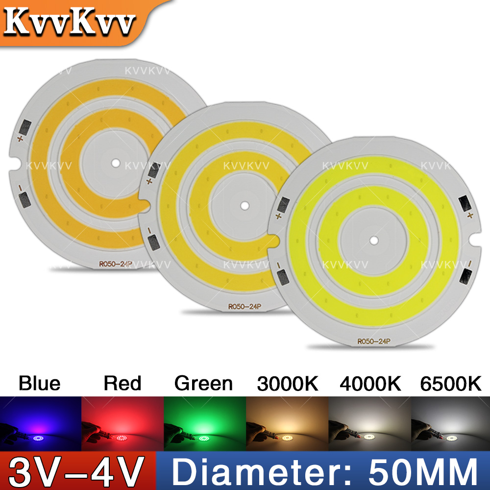 Aquarium Led Light - Pièces de lampe LED COB rondes