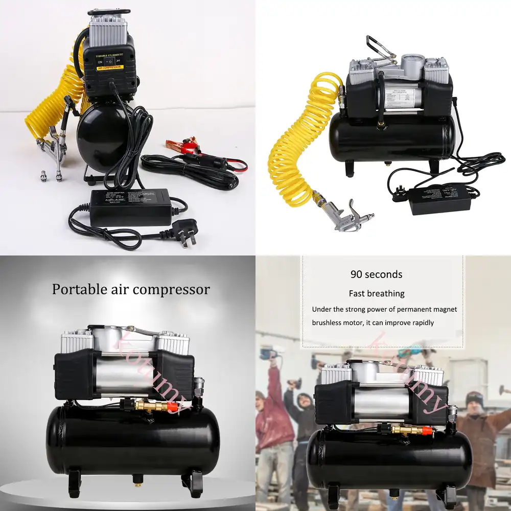 Air Pump Silent - Compresseur d'air portable silencieux sans huile