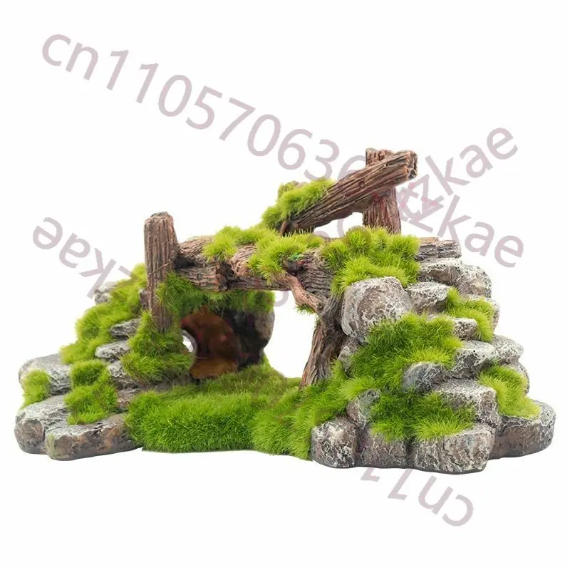 Ornement créatif en résine pou - Aquarium Fish Bridge avis et prix