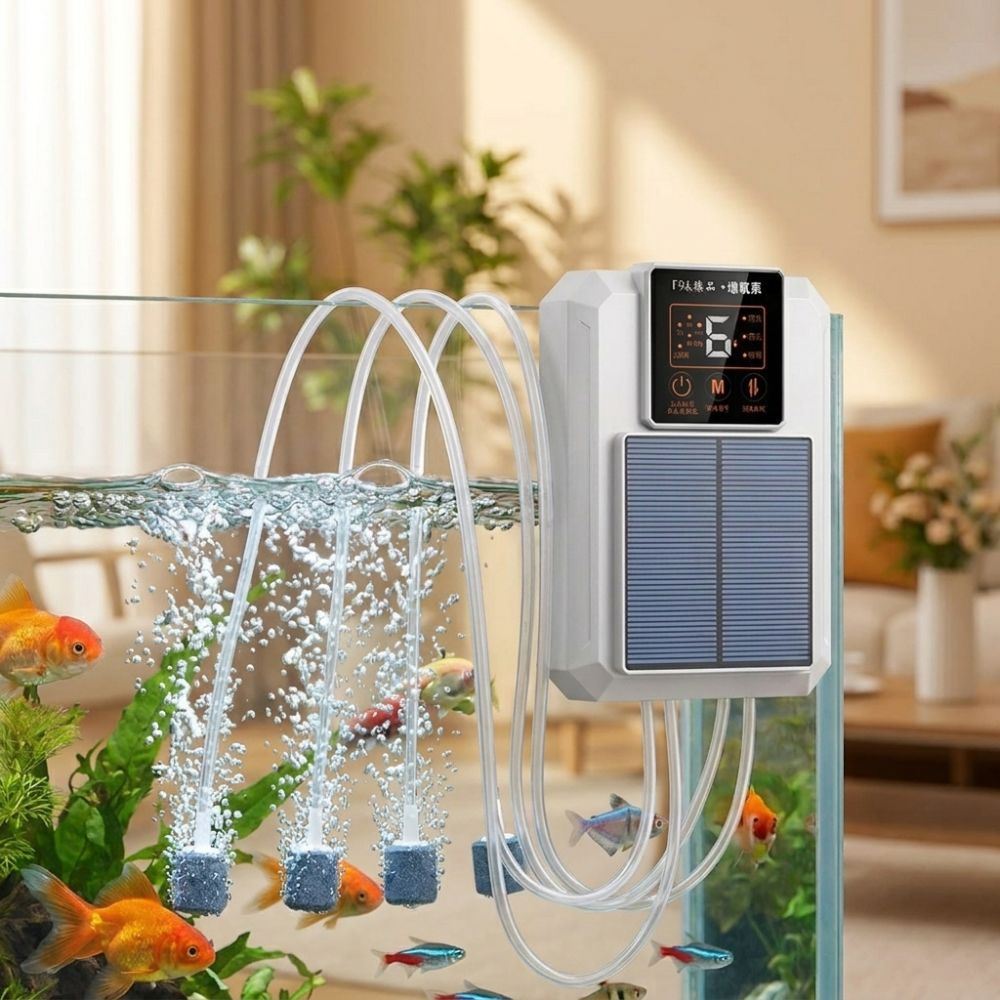 Pompe à oxygène solaire super  - Air Pump Silent avis et prix