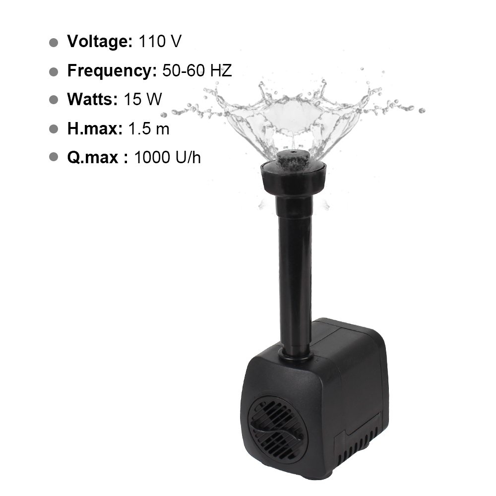 Fontaine d'aquarium de jardin, - Aquarium Led Light avis et prix