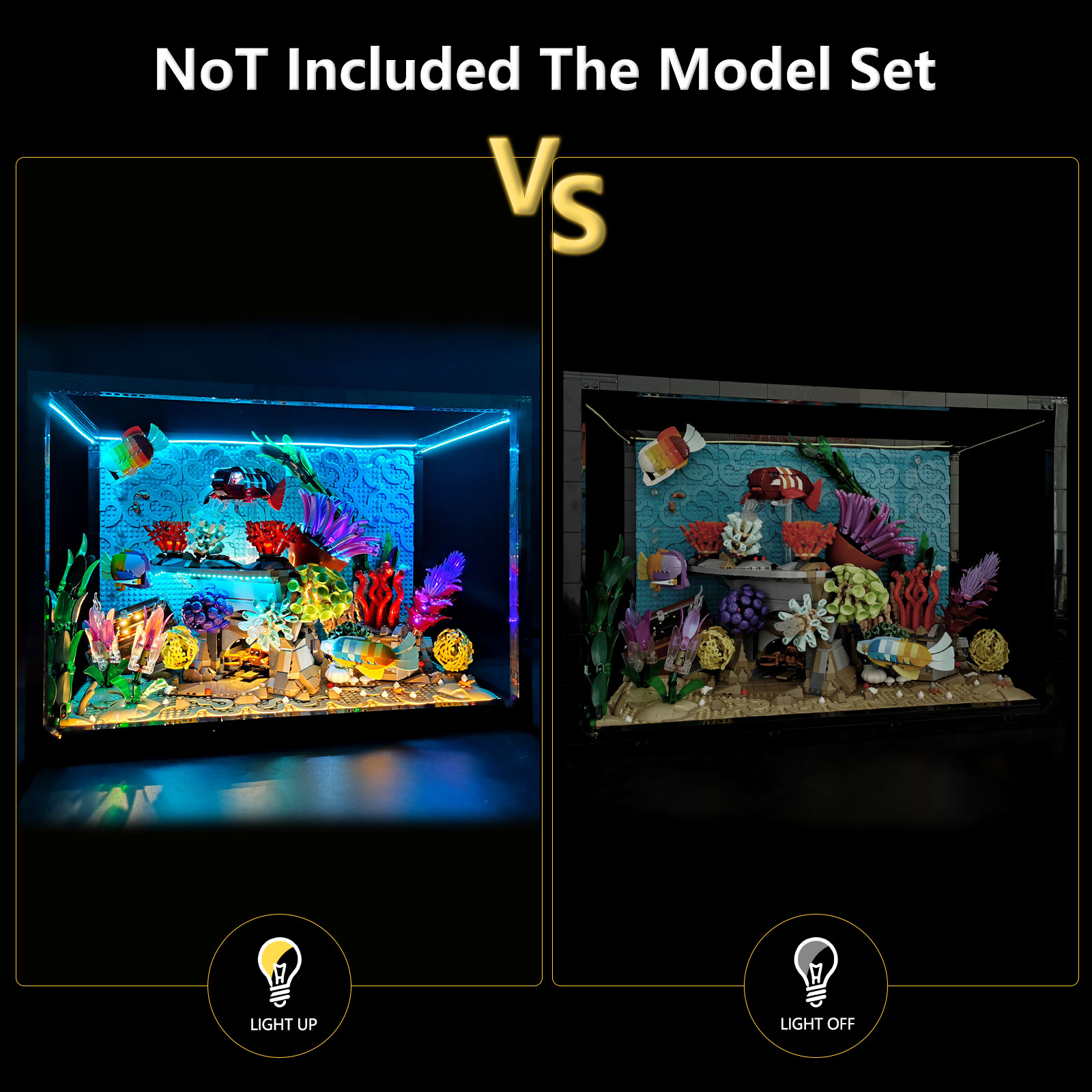 LYBMTWF Kit d'éclairage LED Co - Aquarium Led Light avis et prix