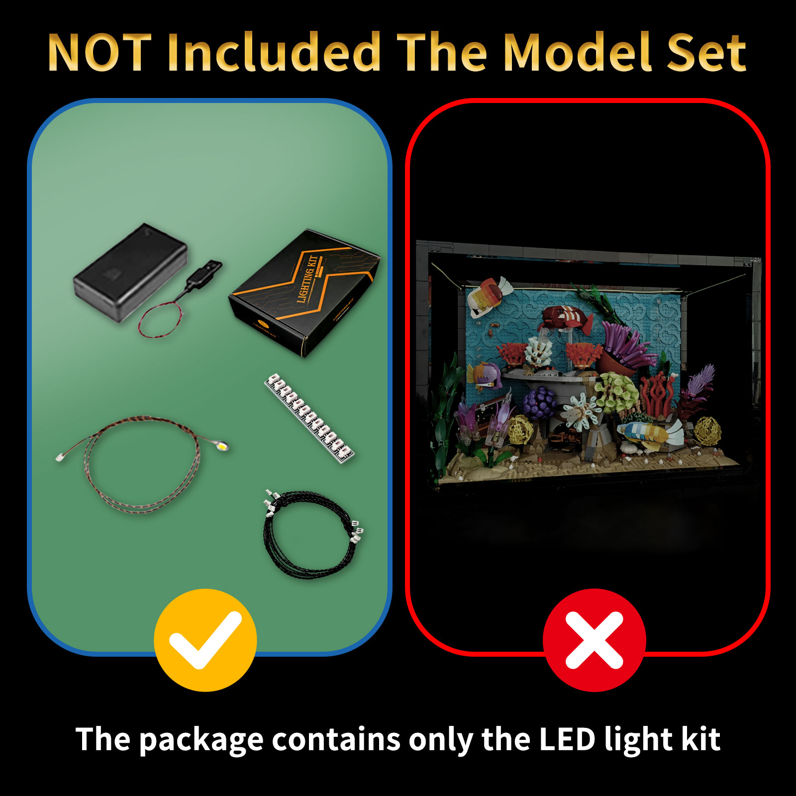 LYBMTWF Kit d'éclairage LED Co - Aquarium Led Light avis et prix
