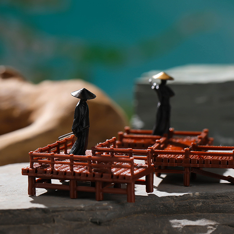 Statue de pont chinois, Micro  - Aquarium Fish Bridge avis et prix