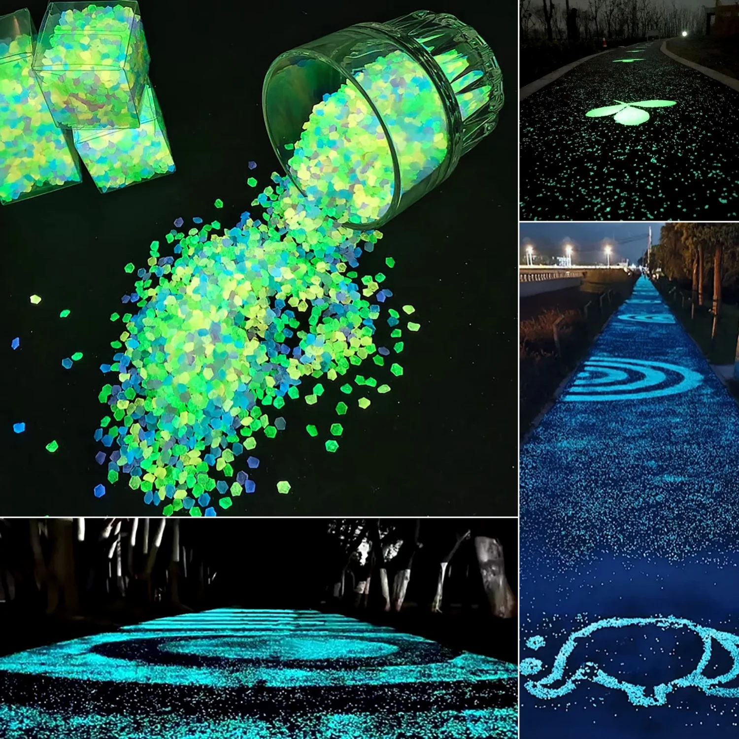 Sable lumineux décoratif 50g/s - Aquarium Fish Glow In The Dark avis et prix