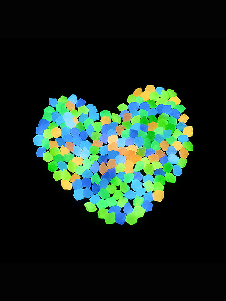 100 pièces de galets foncés 14 - Aquarium Fish Glow In The Dark avis et prix