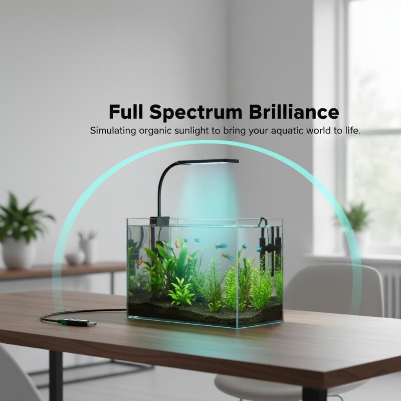 Lampe LED USB à pince pour aqu - Aquarium Led Light avis et prix