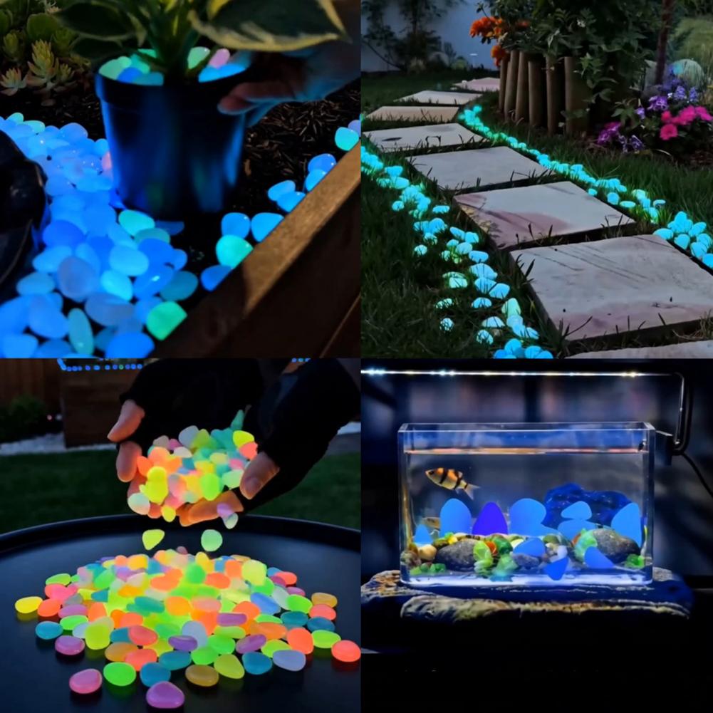 Galets en résine phosphorescen - Aquarium Fish Glow In The Dark avis et prix