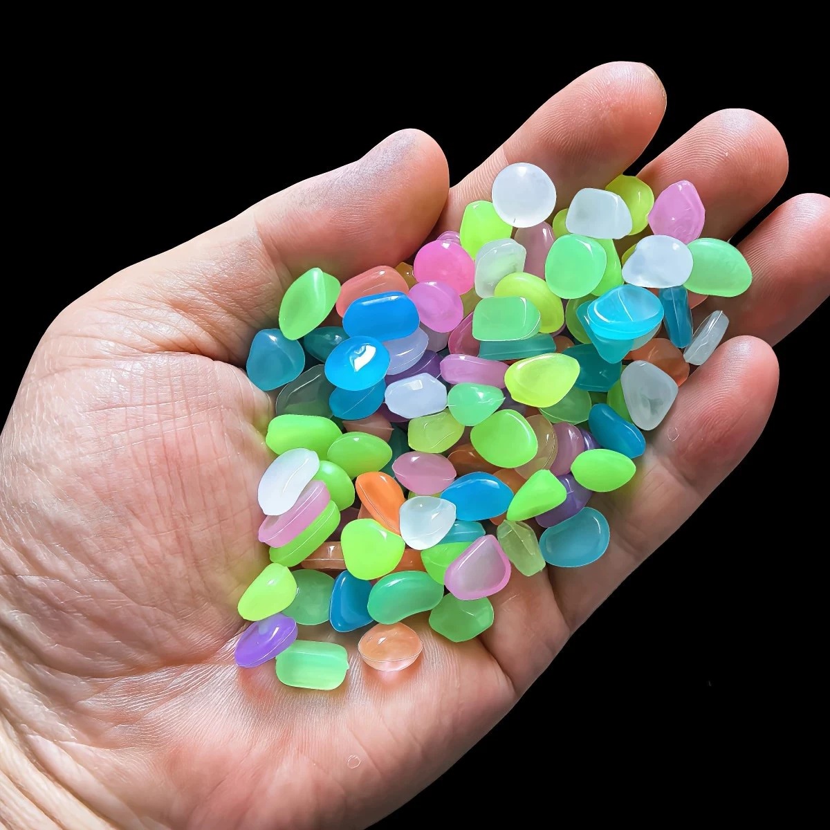 Galets lumineux qui brillent d - Aquarium Fish Glow In The Dark avis et prix