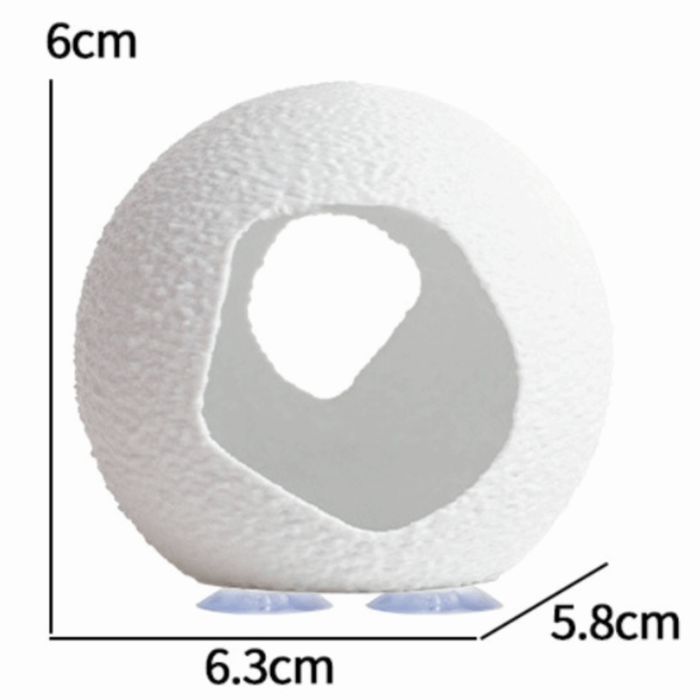 Caverne de cachette sphérique  - Aquarium Fish Discus avis et prix