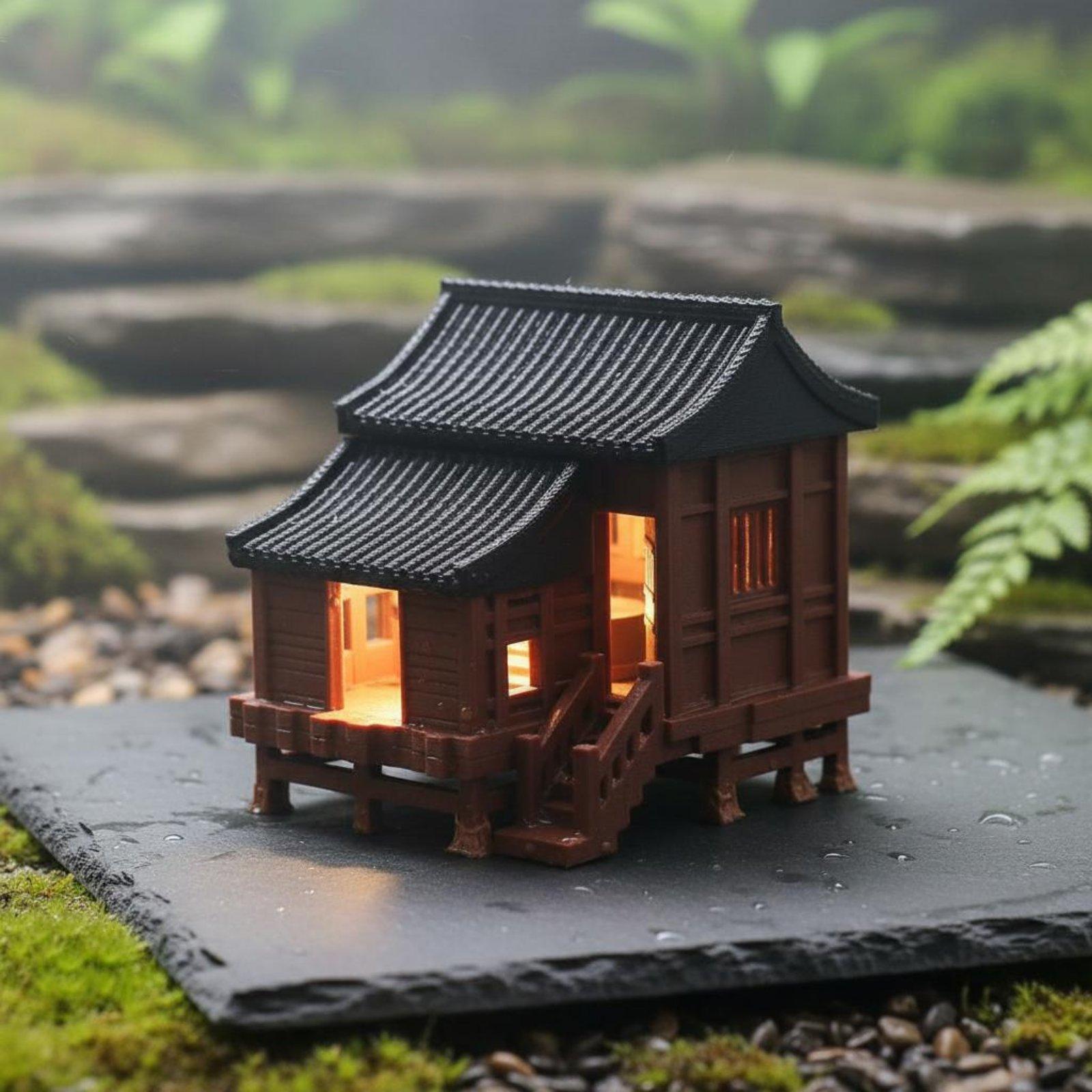 Maison miniature de paysage an - Aquarium Led Light avis et prix
