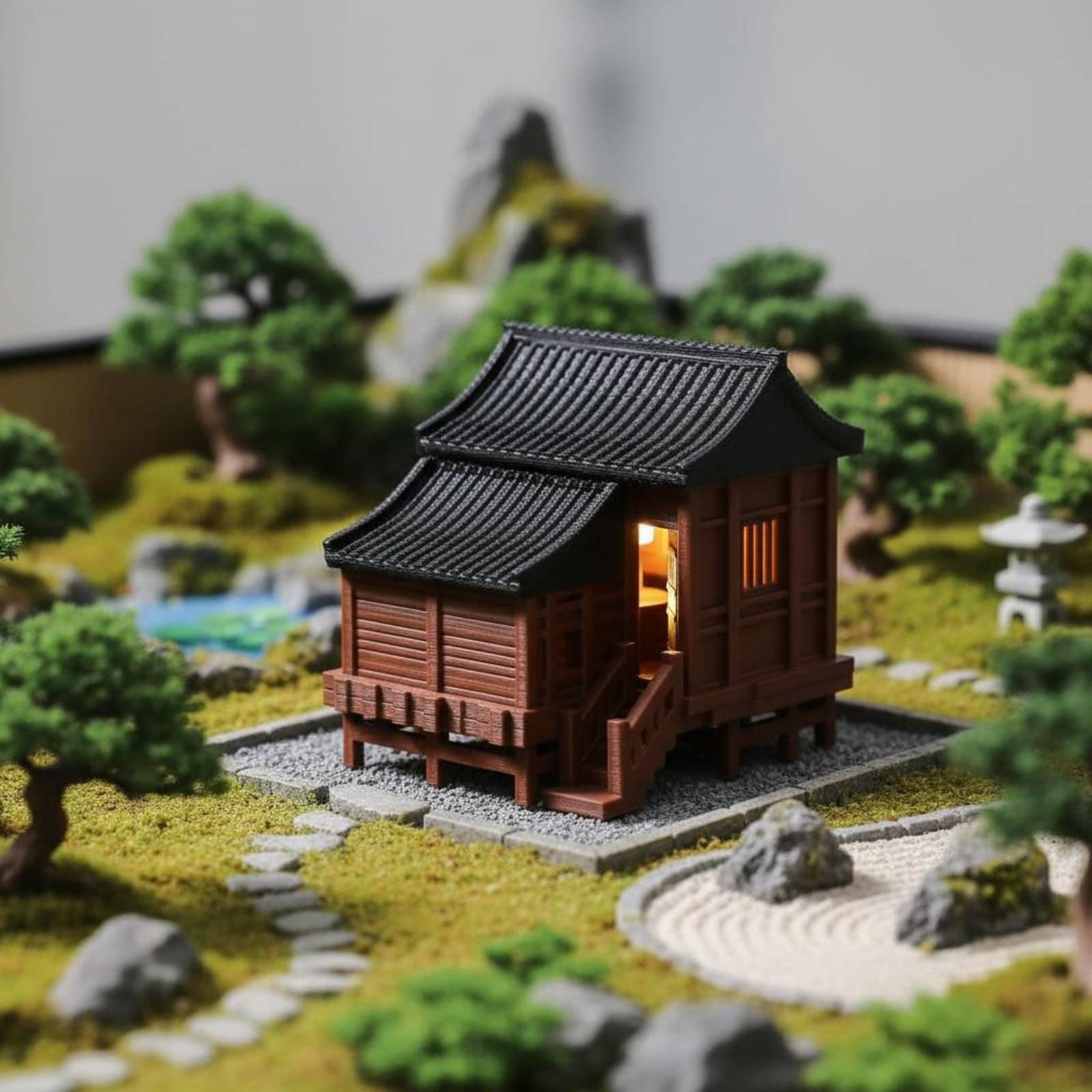 Maison miniature de paysage an - Aquarium Led Light avis et prix