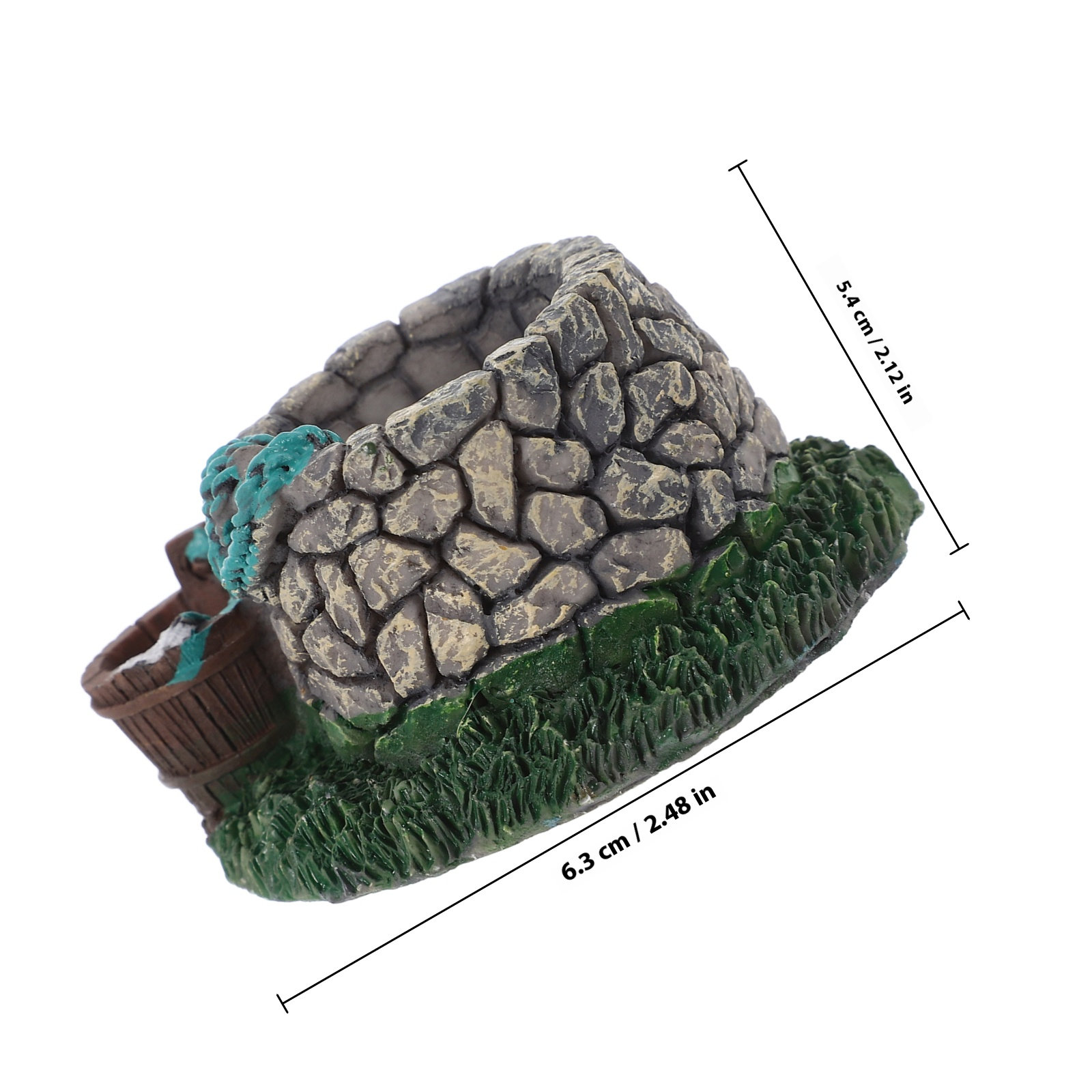 Miniature Terrarium en Résine, - Aquarium Fish Bridge avis et prix